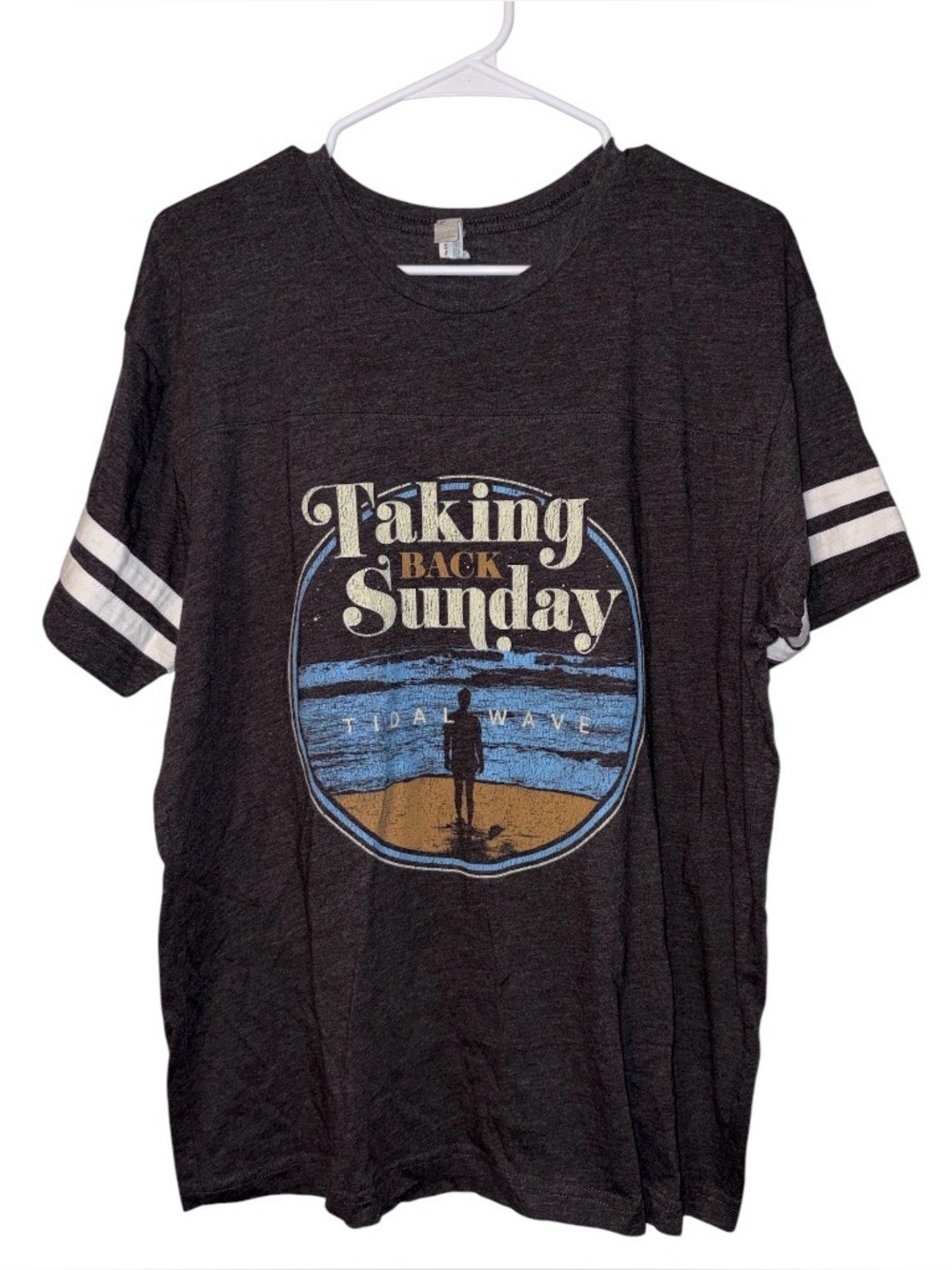 Taking Back Sunday Tidal Wave T-Shirt Size Large